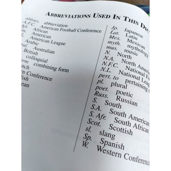 Webster's LARGE PRINT CROSSWORD PUZZLE DICTIONARY HB Book Over 50,000 Answers EC - Picture 3 of 14